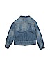 OshKosh B'gosh 100% Cotton Solid Blue Denim Jacket Size 5 - photo 2