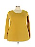 Lularoe Yellow Long Sleeve T-Shirt Size 3X - photo 1