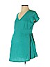 Old Navy - Maternity Teal Short Sleeve Top Size S - photo 1