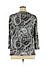 New York & Company Black 3/4 Sleeve Top Size XL - photo 2