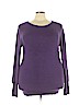 Evri Purple Pullover Sweater Size 3X - photo 1