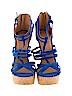 Charlotte Russe Blue Heels Size 10 - photo 2
