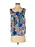 Urban Outfitters Blue Sleeveless Silk Top Size 00 - photo 1