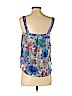 Urban Outfitters Blue Sleeveless Silk Top Size 00 - photo 2