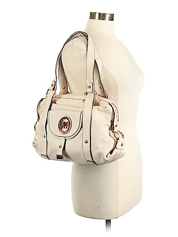 MICHAEL Michael Kors Leather Satchel (view 2)