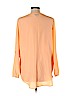 Mossimo 100% Polyester Orange Long Sleeve Blouse Size L - photo 2