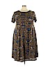 Lularoe Brown Casual Dress Size 3X - photo 1