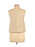 Eileen Fisher 100% Cotton Tan Vest Size M - photo 2