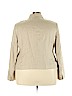 Villager 100% Ramie Tan Blazer Size 22 - photo 2