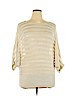 Elle 100% Cotton Ivory Pullover Sweater Size XL - photo 1