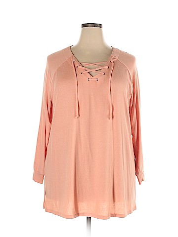 Woman Within Long Sleeve Top (view 1)