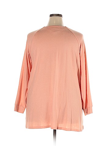 Woman Within Long Sleeve Top (view 2)