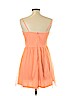 Charlotte Russe Orange Casual Dress Size L - photo 2