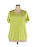 Coldwater Creek Green Short Sleeve T-Shirt Size 2X - photo 1