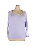 Soybu Purple Long Sleeve Top Size 1X - photo 1