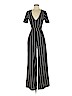Crystal Doll Black Jumpsuit Size 3 - photo 1