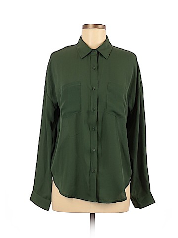 Forever 21 Long Sleeve Button-Down Shirt (view 1)