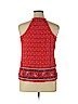 Old Navy 100% Rayon Red Sleeveless Blouse Size XL - photo 2