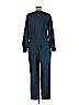 Ann Taylor LOFT 100% Cotton Blue Jumpsuit Size M (petite) - photo 2