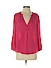 Joie 100% Silk Pink Long Sleeve Silk Top Size XS - photo 1