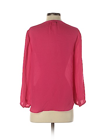 Joie Long Sleeve Silk Top (view 2)