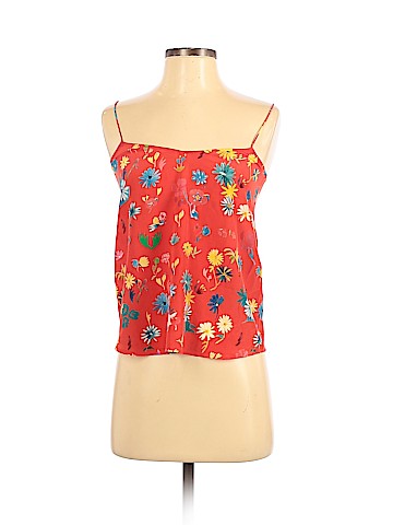 Sézane Sleeveless Silk Top (view 1)