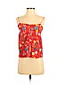 Sézane 100% Silk Red Sleeveless Silk Top Size EU (FR) 34 / US 2 - photo 1