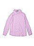 Assorted Brands 100% Cotton Purple Long Sleeve Button-Down Shirt Size 11 - 12 - photo 1