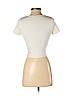 Zara Ivory Short Sleeve Top Size S - photo 2