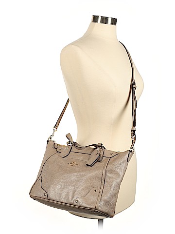 Coach Factory Leather Satchel (view 2)