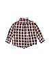 Janie and Jack 100% Cotton Red Long Sleeve Button-Down Shirt Size 18-24 mo - photo 2