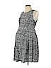 Old Navy 100% Rayon Black Casual Dress Size L - photo 1