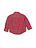 Baby Gap 100% Cotton Plaid Red Long Sleeve Button-Down Shirt Size 18-24 mo - photo 2