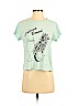 Wildfox 100% Cotton Blue Short Sleeve T-Shirt Size S - photo 1