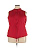 Avenue 100% Cotton Red Vest Size 18 - 20 Plus - photo 1