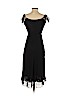 Zara 100% Silk Black Cocktail Dress Size S - photo 2