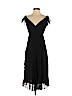 Zara 100% Silk Black Cocktail Dress Size S - photo 1