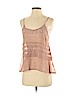 Lush 100% Polyester Pink Sleeveless Blouse Size XS - photo 1