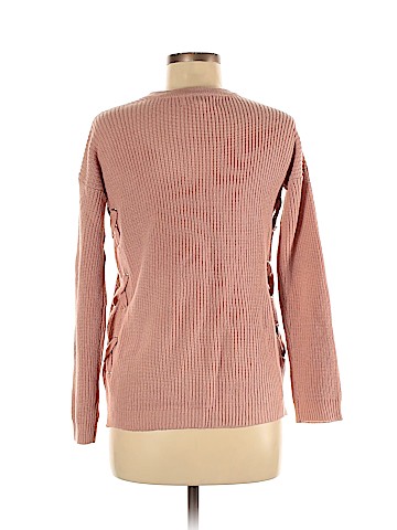 Pink Rose Pullover Sweater (view 2)