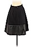 Banana Republic Black Faux Leather Skirt Size 4 (petite) - photo 2