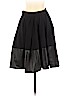 Banana Republic Black Faux Leather Skirt Size 4 (petite) - photo 1