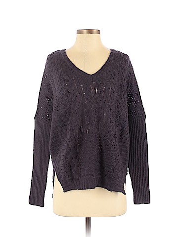 Velvet Wool Pullover Sweater (view 1)