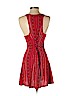 Kendall & Kylie 100% Rayon Red Casual Dress Size S - photo 2