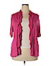 New Directions Pink Cardigan Size 2X - photo 1