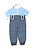BabyGear 100% Cotton Blue Short Sleeve Onesie Size 6-9 mo - photo 2