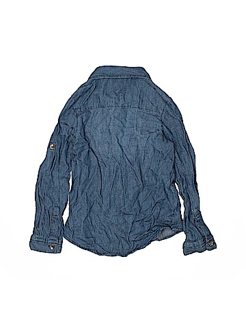 Genuine Kids from Oshkosh Long Sleeve Button-Down Shirt (view 2)