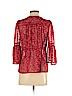 Lucky Brand Red 3/4 Sleeve Blouse Size S - photo 2