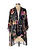 Forever 21 100% Polyester Blue Kimono Size S - photo 1