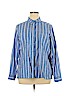 Riders by Lee Blue Long Sleeve Button-Down Shirt Size XL - photo 1