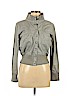 Charlotte Russe 100% Cotton Gray Jacket Size L - photo 1